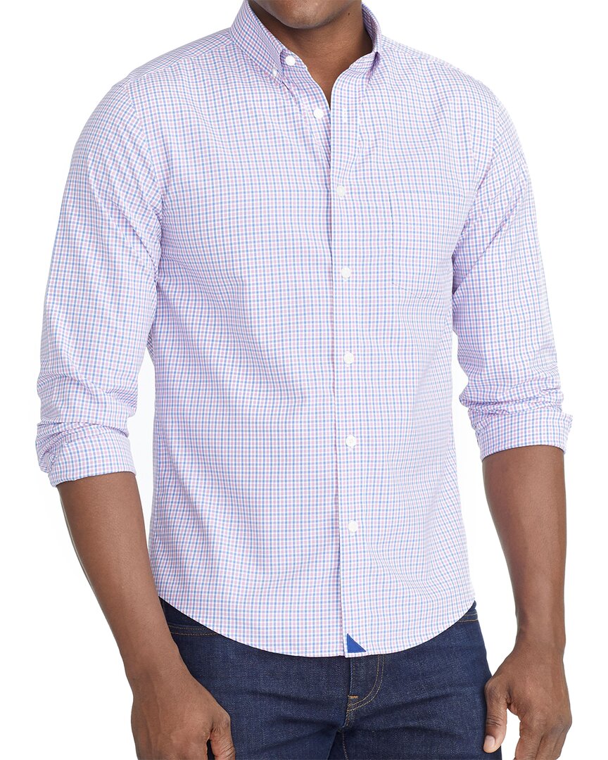 Shop Untuckit Luxe Wrinkle-free Monroeville Shirt In Blue
