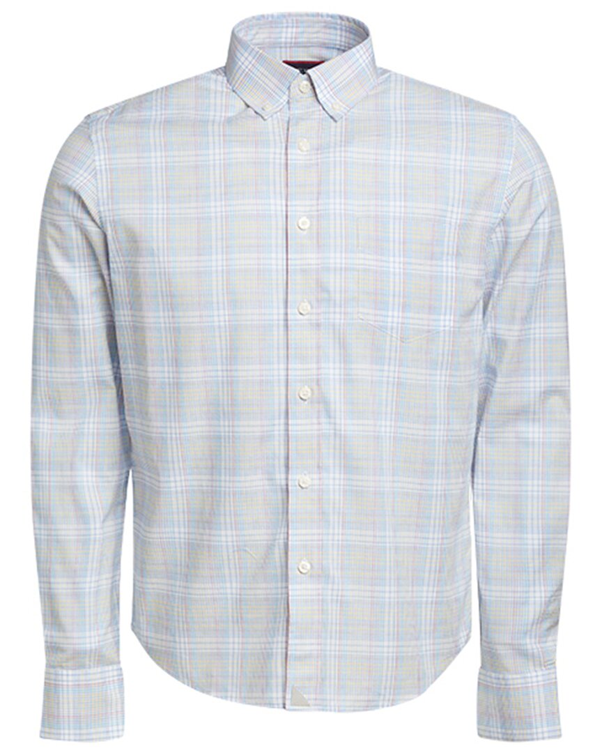 Shop Untuckit Slim Fit Wrinkle-free Marzano Shirt In Blue