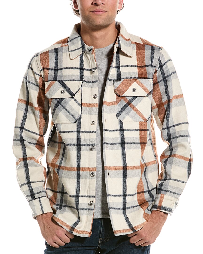 Point Zero Check Knit Shirt In Grey