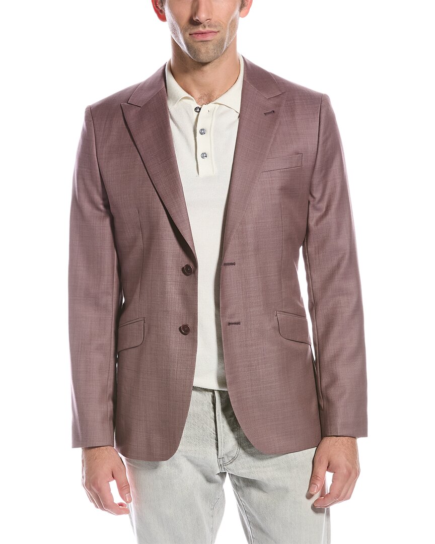 Shop Ted Baker Byronj Wool Jacket In Pink