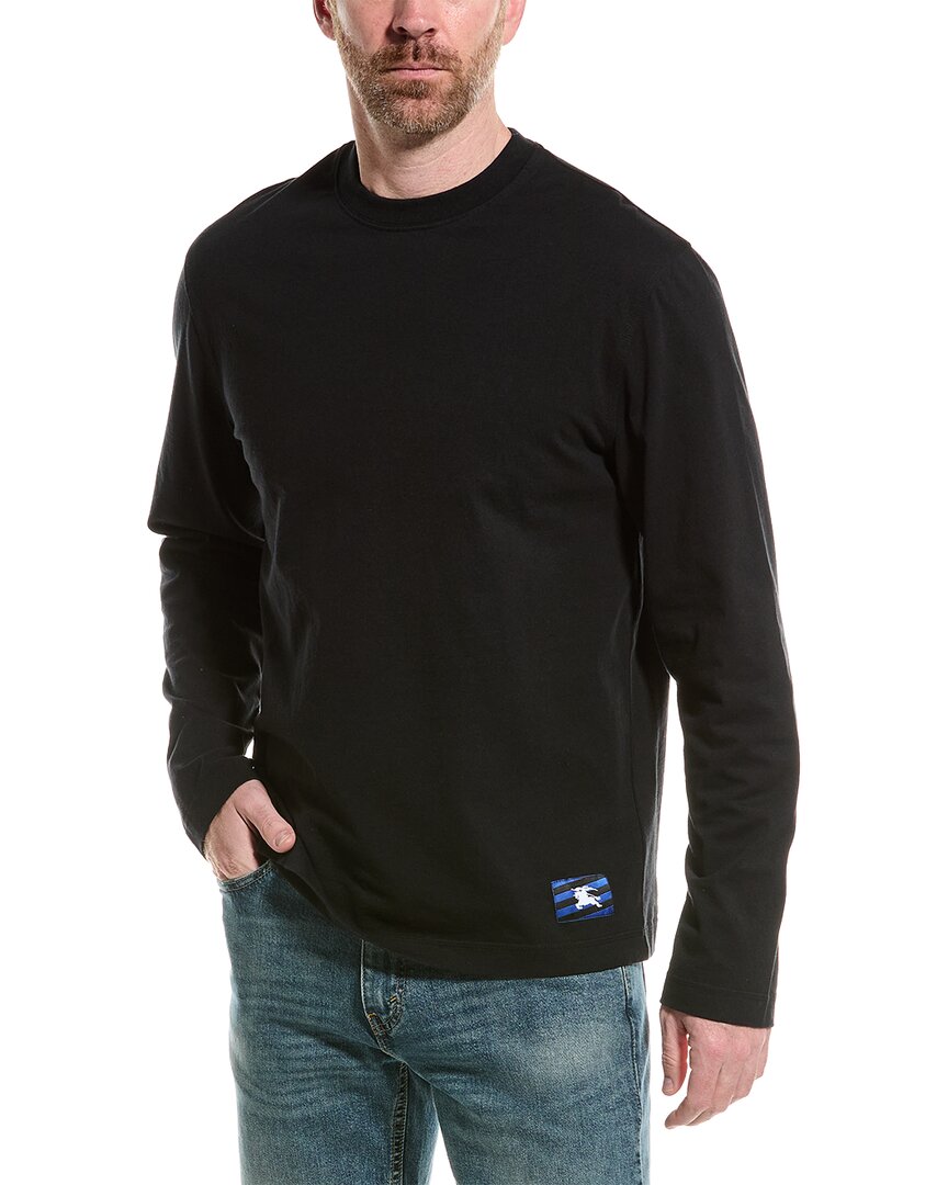 Pre-owned Burberry Logo Sweatshirt Men's In Black