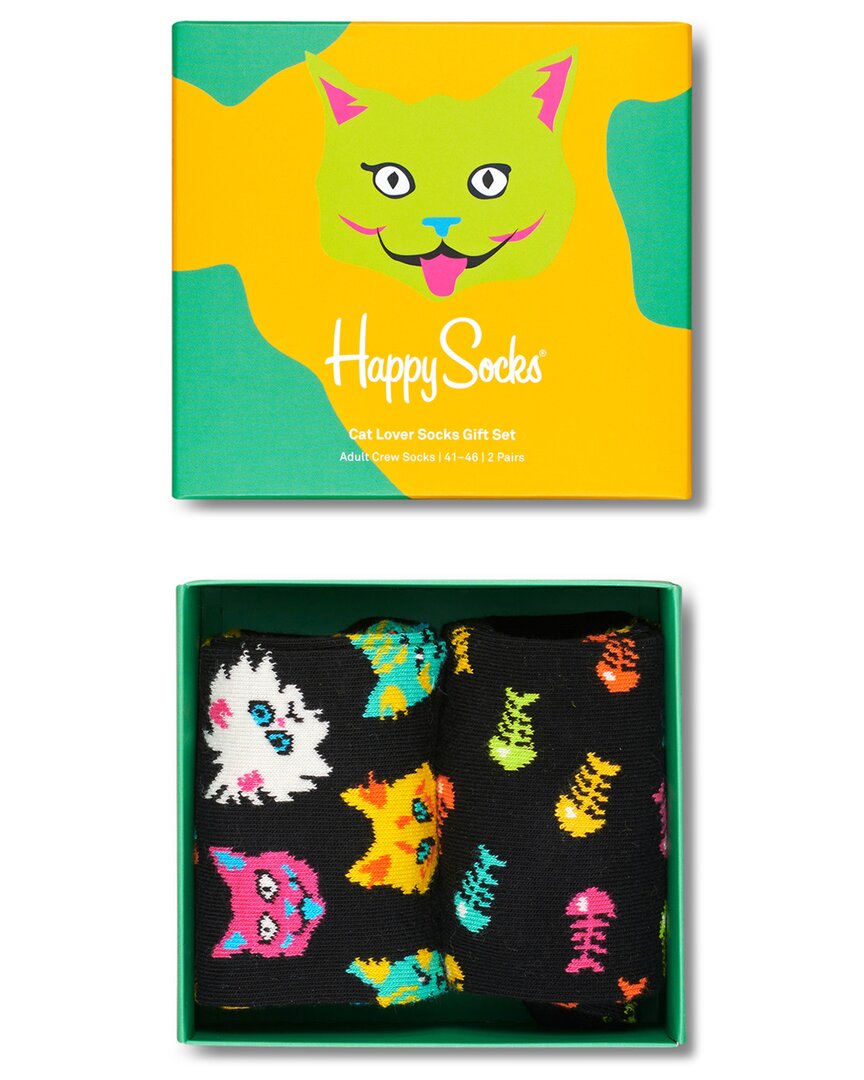 Shop Happy Socks 2-pack Cat Lover Gift Set