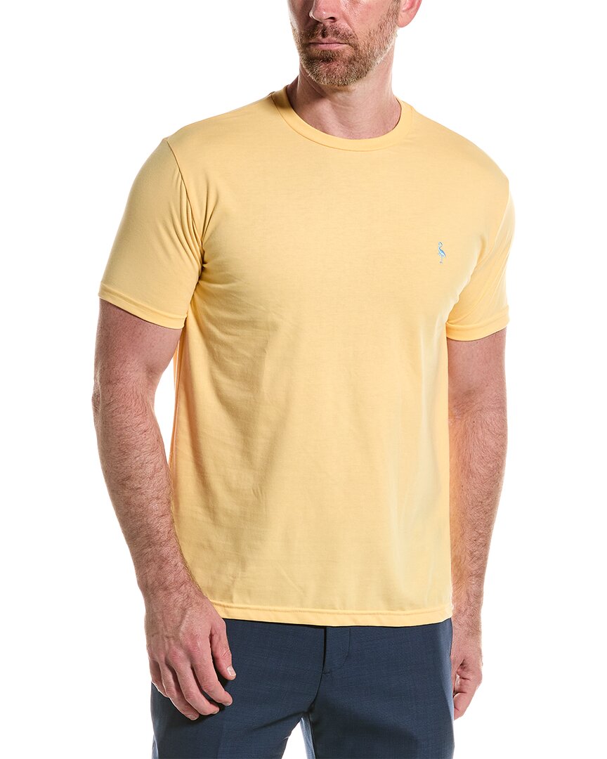Tailorbyrd Mélange T-shirt In Yellow