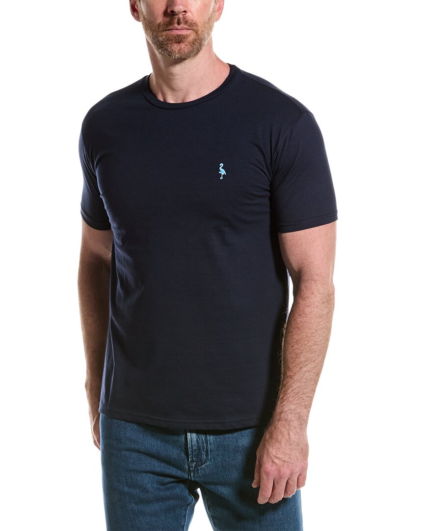 Tailorbyrd Mélange T-shirt In Navy
