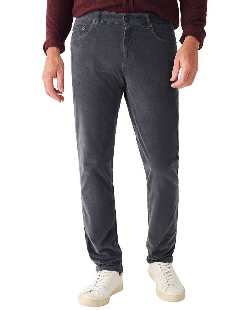 Faherty Stretch Corduroy Pant In Blue
