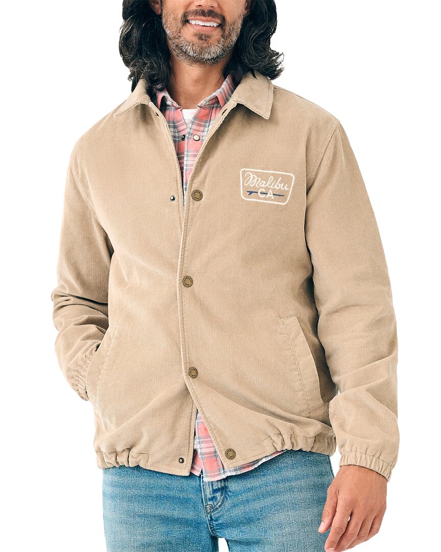 FAHERTY FAHERTY CORDUROY COACHES JACKET