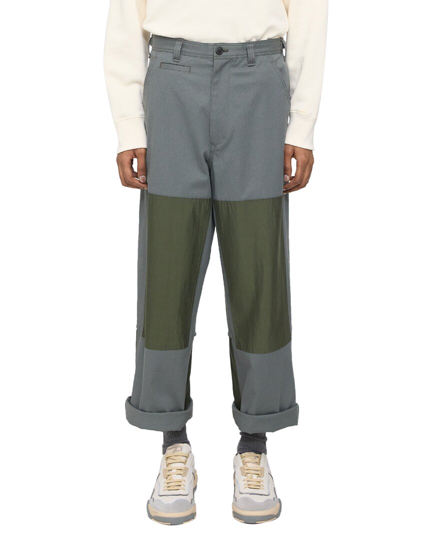 Theory Twill Pant In Green