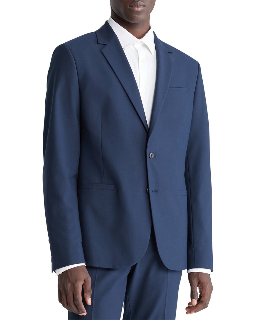 Shop Calvin Klein Refined Stretch Blazer
