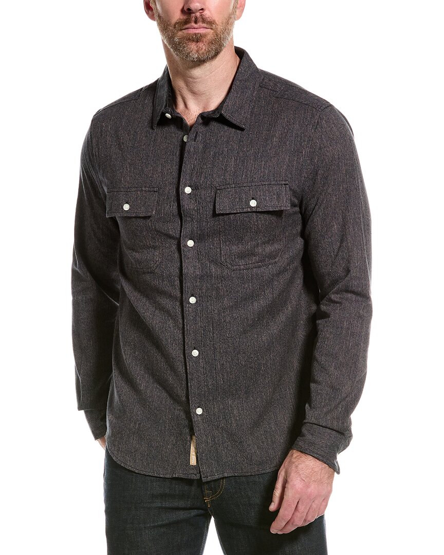 Sovereign Code Arlo Button Down Shirt In Black