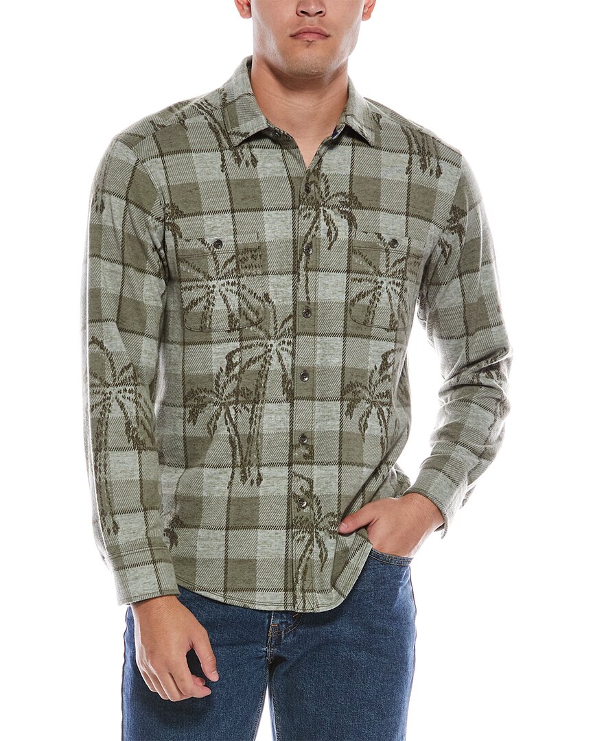 Tommy Bahama Fireside Palm Springs Shirt In Green