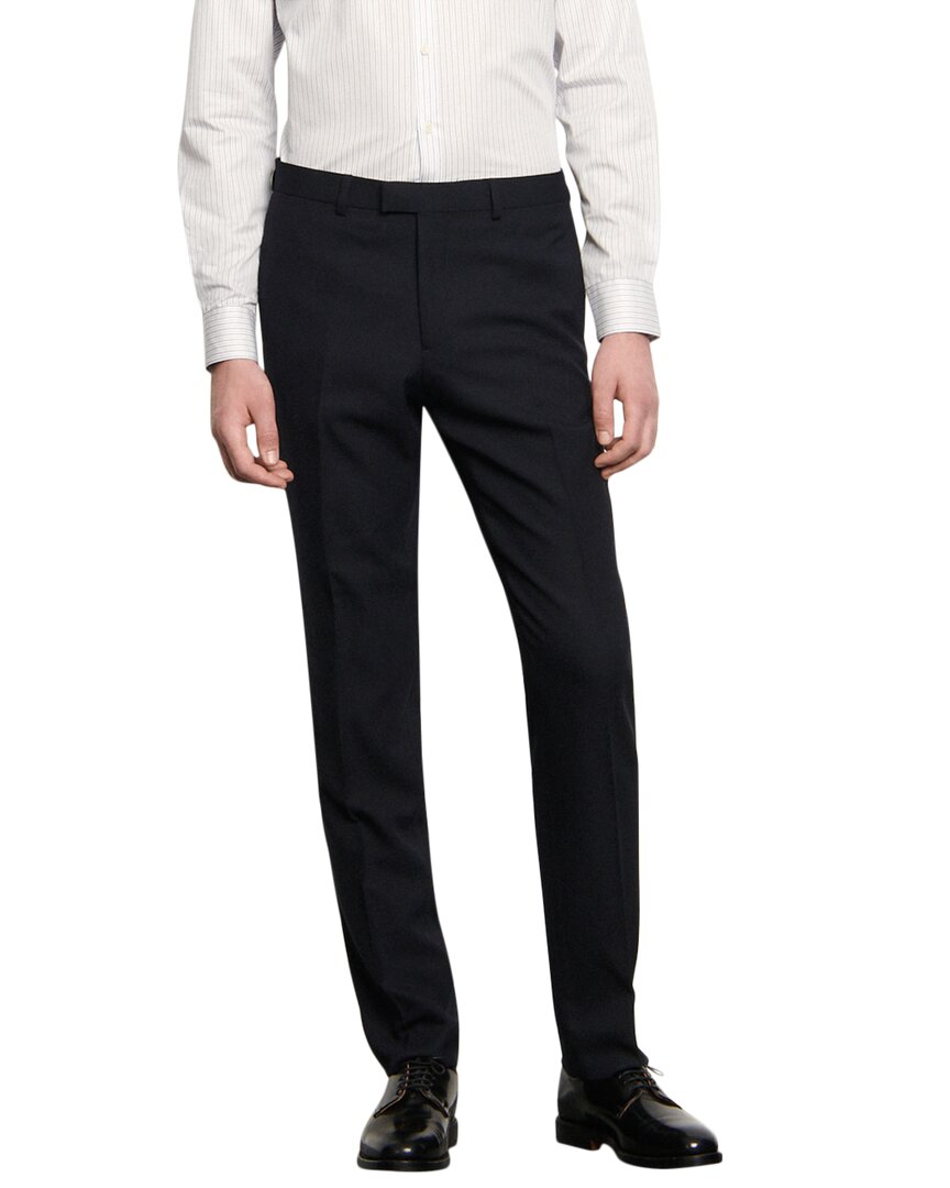 Shop Sandro Berkeley Wool Suit Pant
