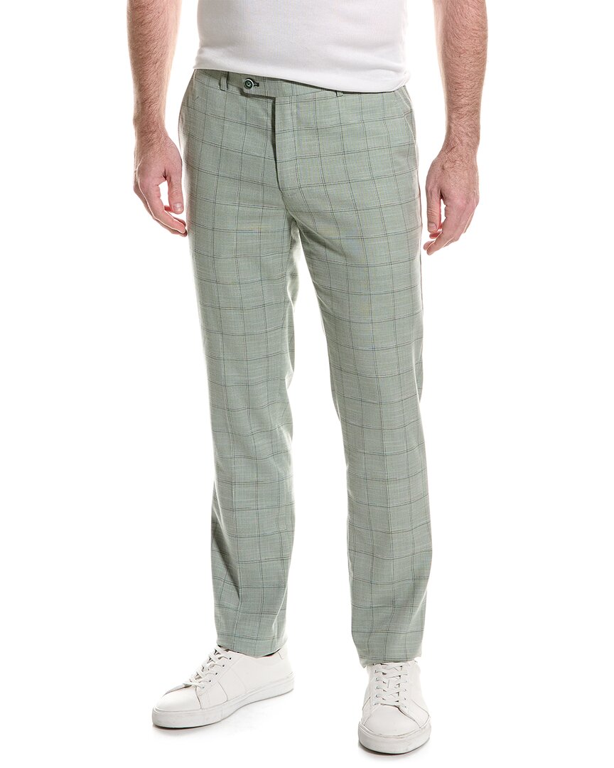 Paisley & Gray Downing Slim Fit Pant In Green