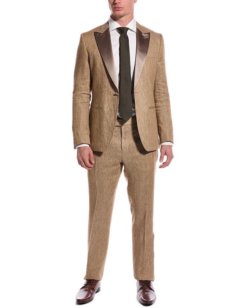 HUGO BOSS BOSS HUGO BOSS 2PC H-HUGE SLIM FIT LINEN SUIT