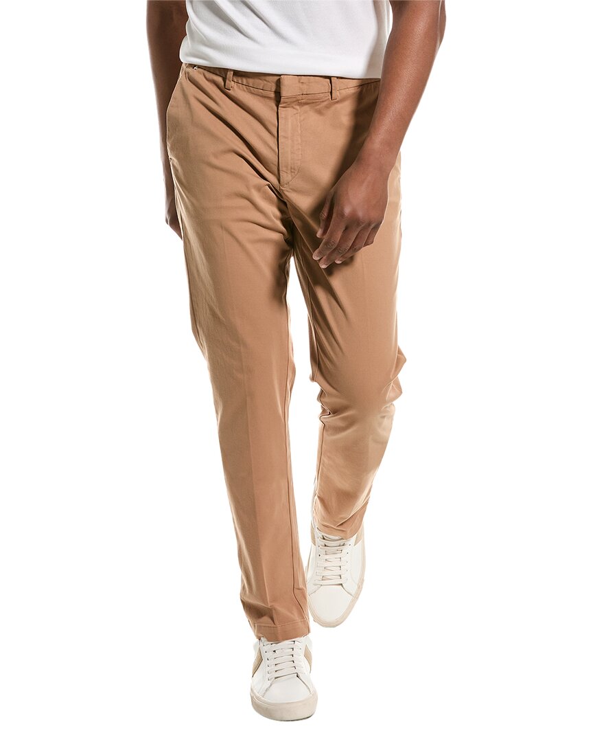 Shop Hugo Boss Boss  Kaito Slim Fit Stretch Pant In Brown