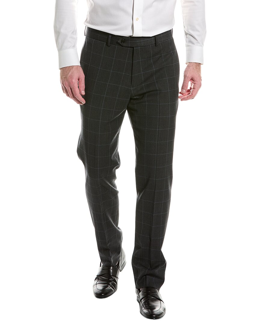 Brooks Brothers Classic Fit Wool-blend Suit Pant In Grey
