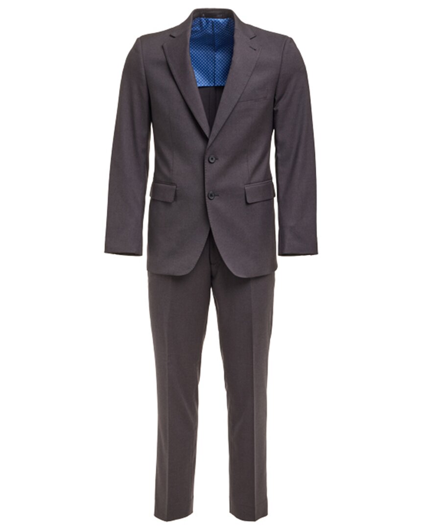 Shop Alton Lane Mercantile Tailored Wool-blend Suit In Grey