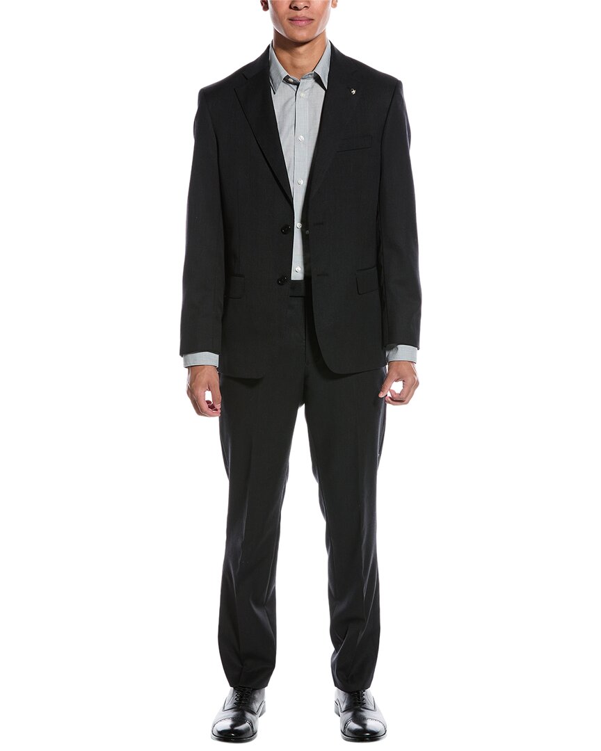 Scotch & Soda 2pc Wool Suit In Grey