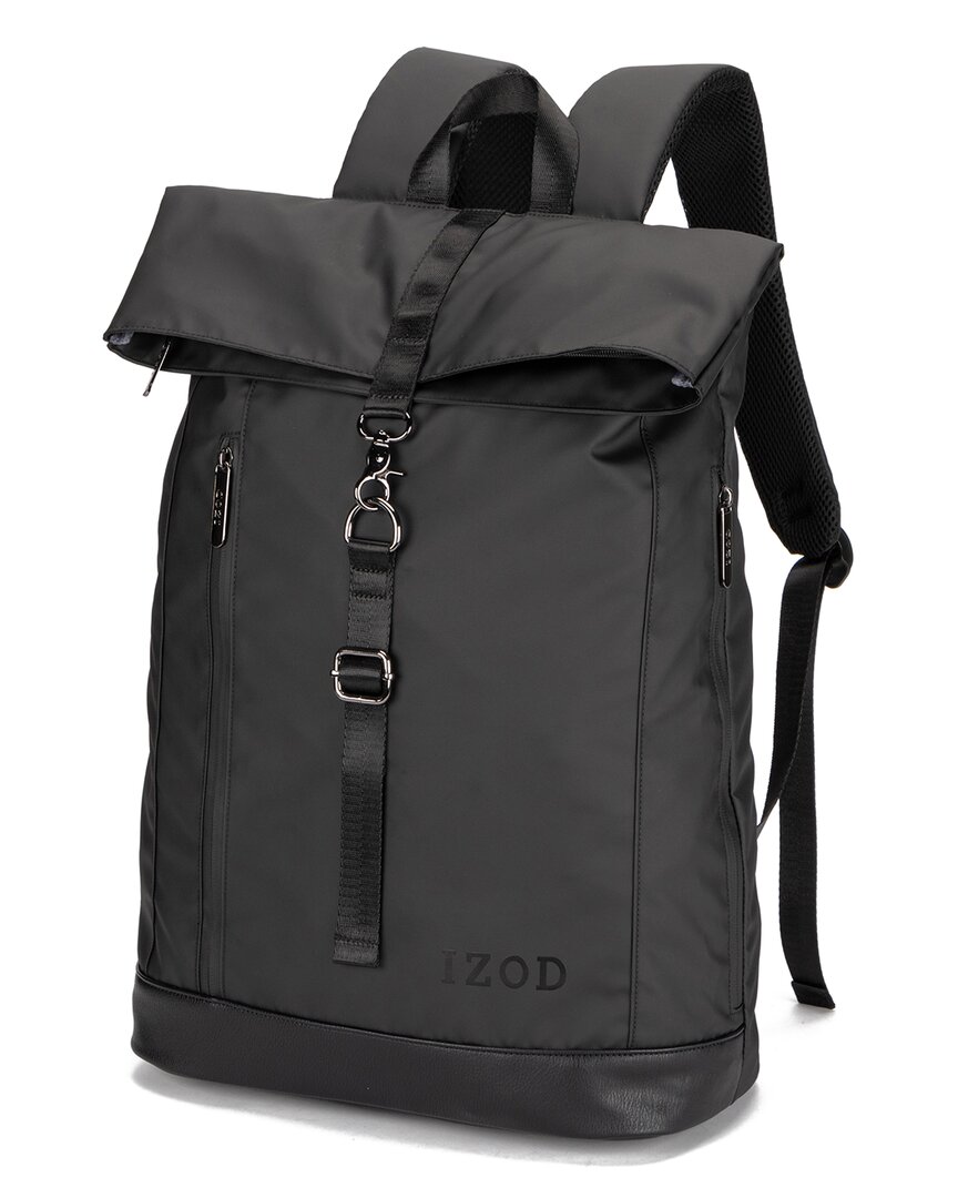 Izod Quilted Elegance Devine Backpack Computer Bag In Gray