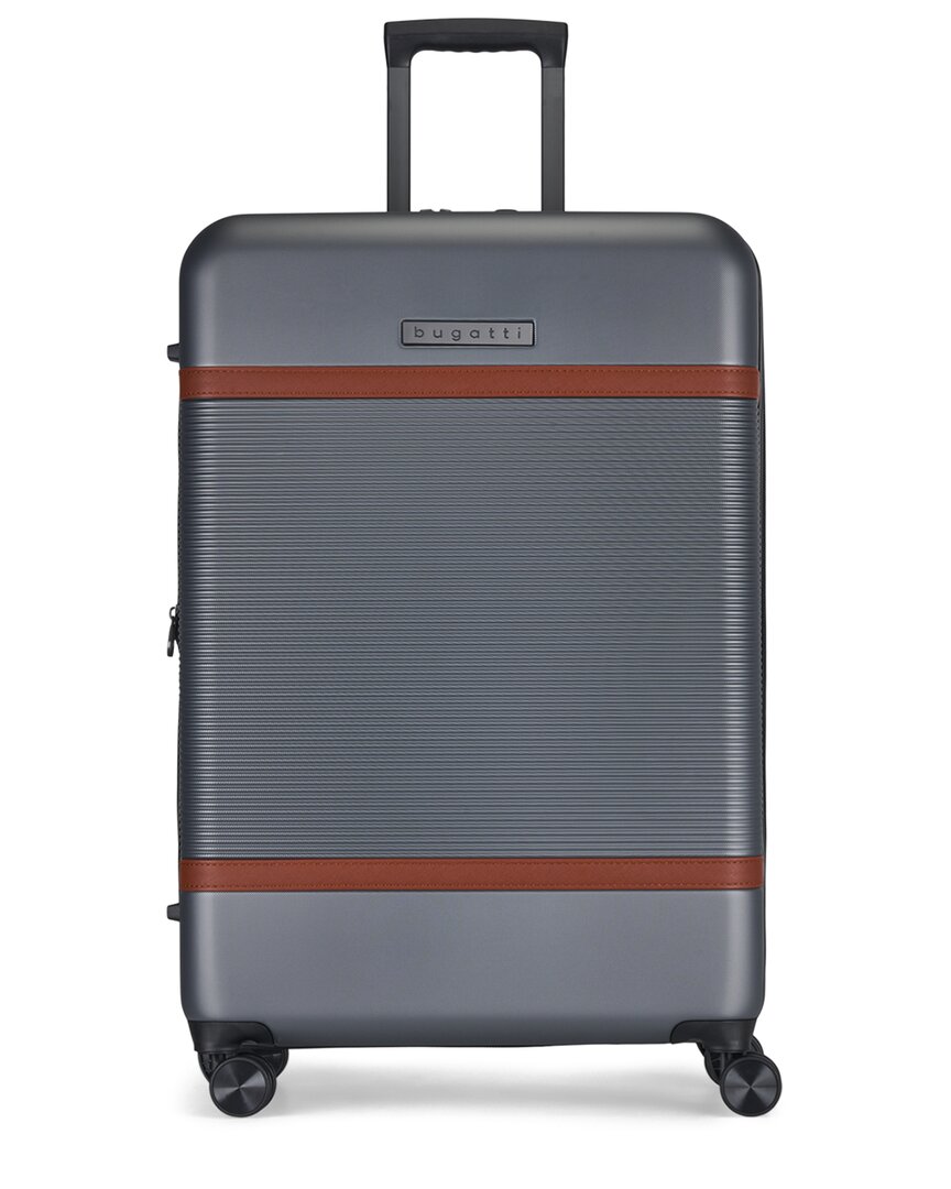 Bugatti Wellington Expandable 28in Medium Size Luggage In Grey