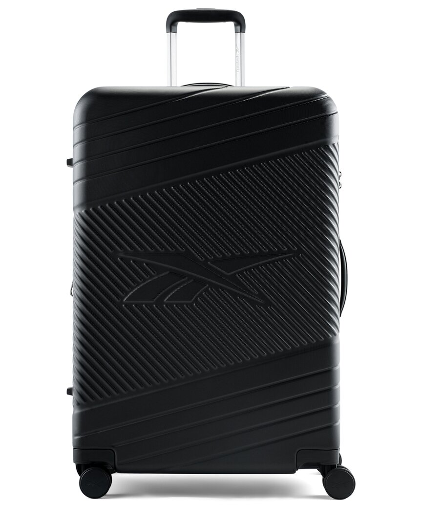 Reebok Go Collection Expandable 28in Large Size Luggage In Black