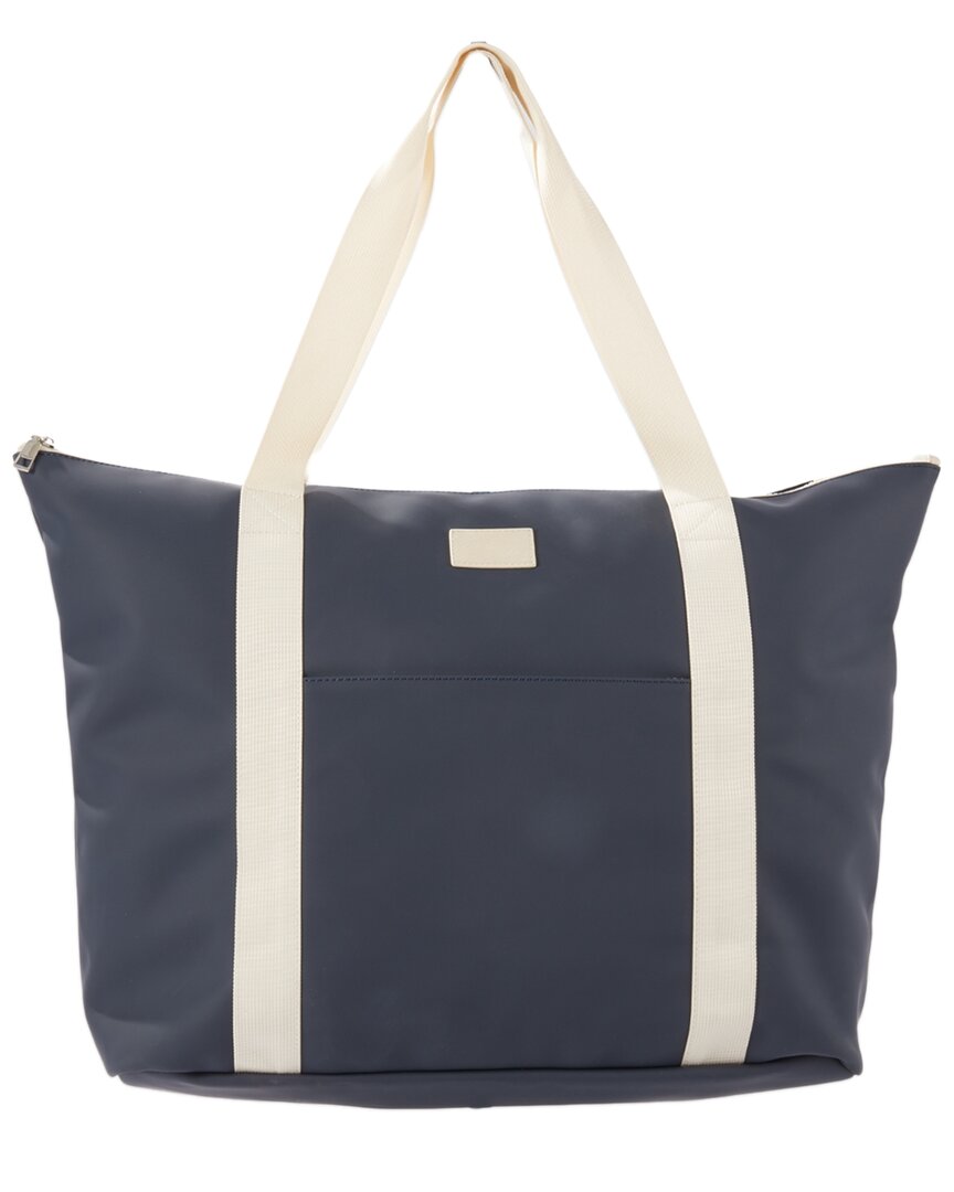 Shop Bey-berk Capri Tote In Navy