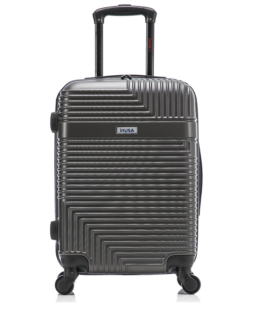 Inusa Resilience Lightweight Hardside Spinner 20in In Grey