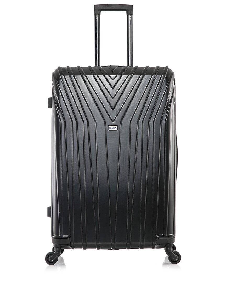 Inusa Vasty Lightweight Hardside Spinner 28in In Black