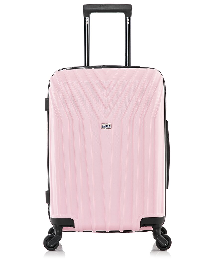 Inusa Vasty Lightweight Hardside Spinner 20in In Pink