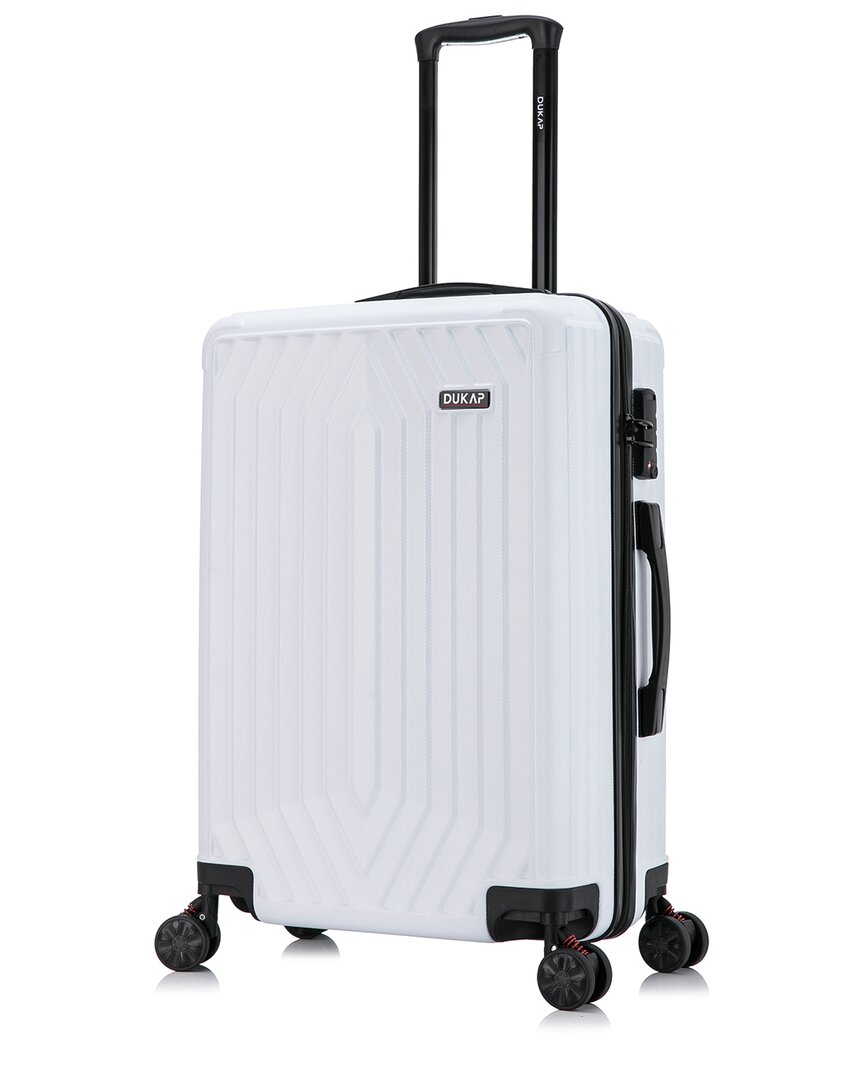 Dukap Stratos Lightweight Hardside Spinner 24in In White