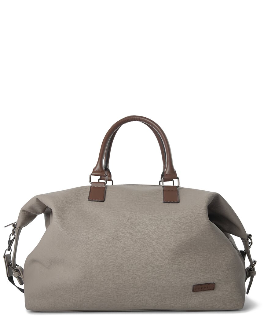Bugatti Contrast Duffel Bag Grey Gray