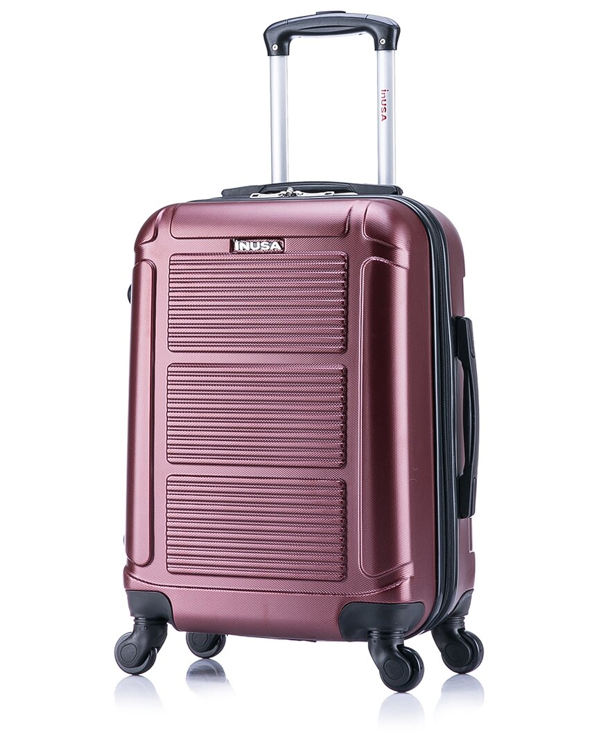Inusa Pilot Lightweight Hardside Luggage 20in In Red