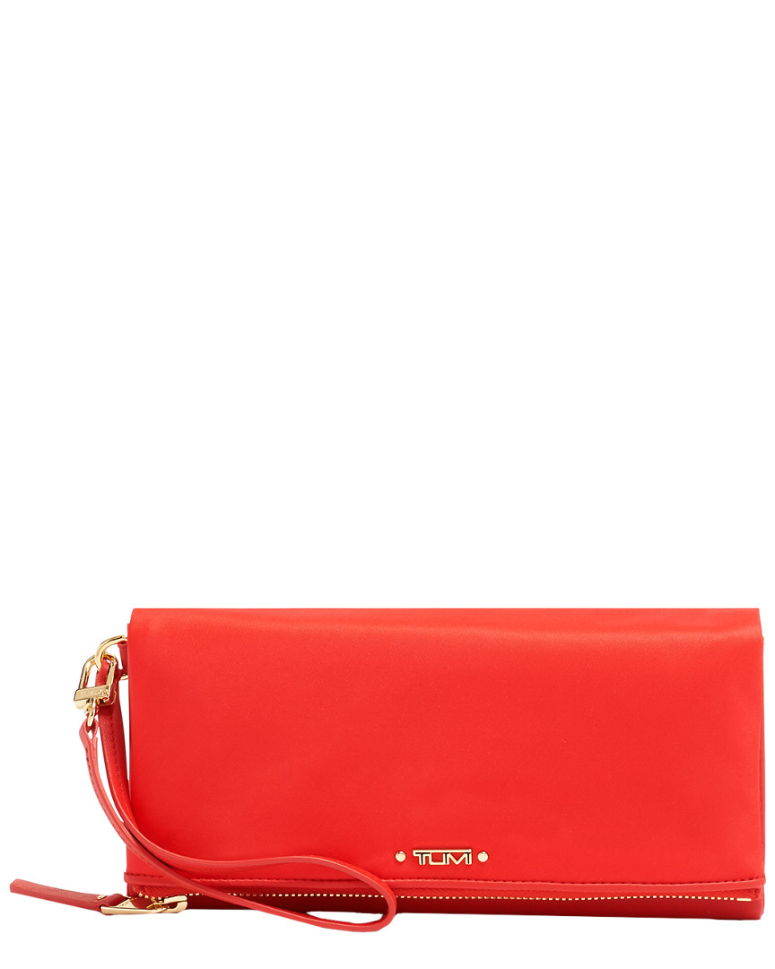 Tumi Travel Wallet In Red