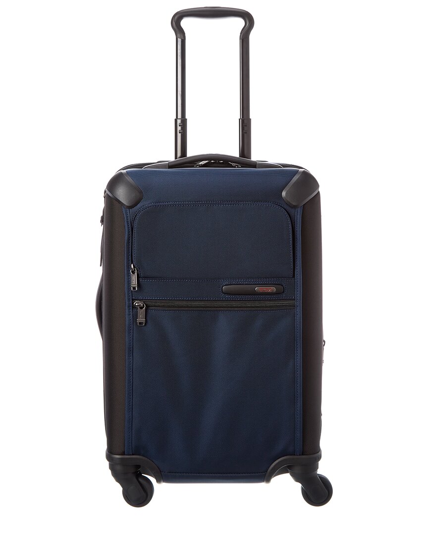 Shop Tumi Intl Exp 4 Wheel Carry-on In Blue