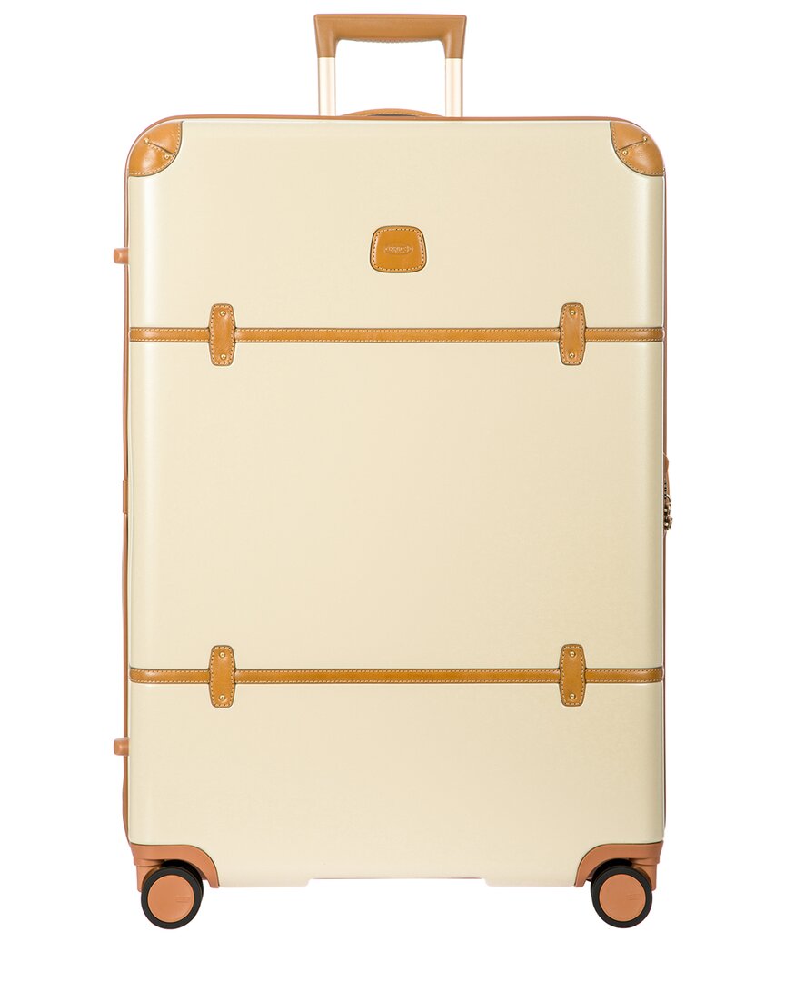 Bric's Bellagio 32in Spinner Trunk 014 Cream Cream In Brown