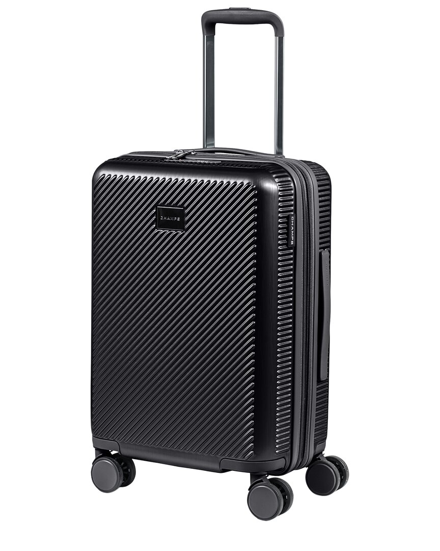 Champs Iconic Ii Expandable Carry-on In Black