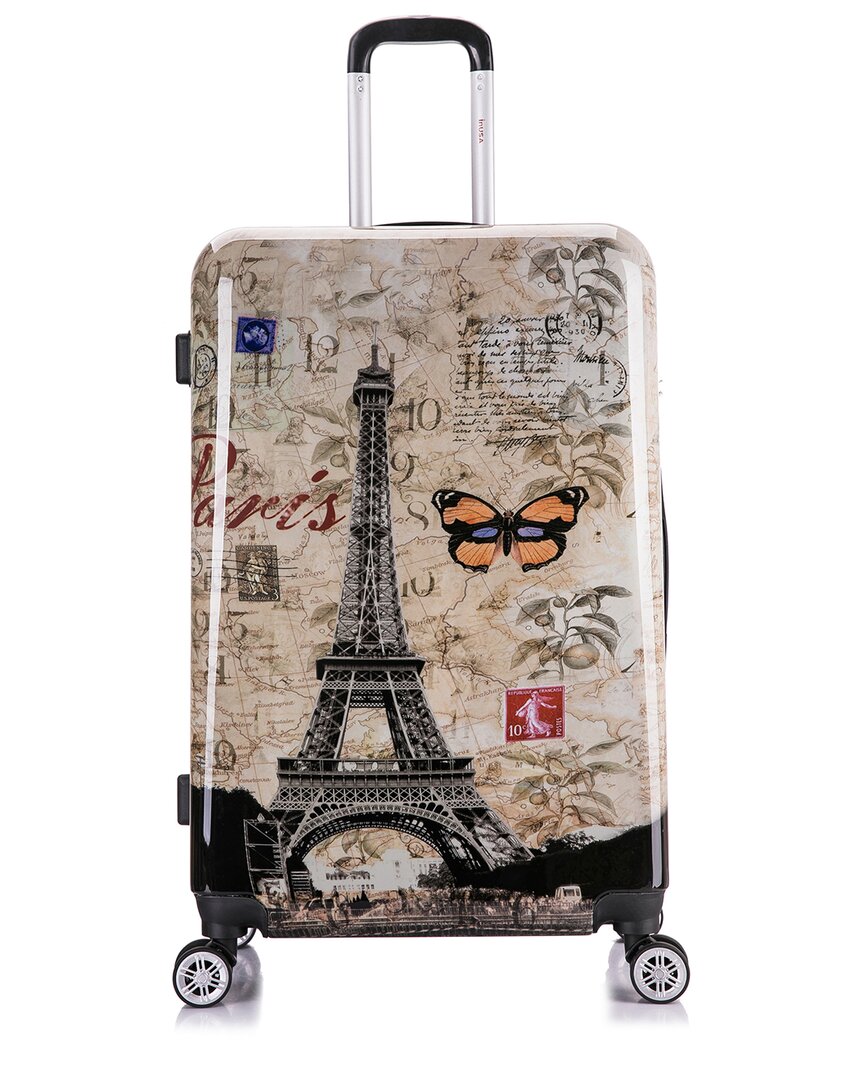 Inusa Paris Prints Lightweight Hardside Spinner 28 Inch