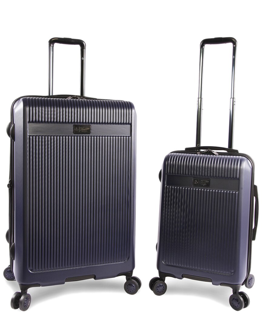 original penguin 2pc spinner luggage set