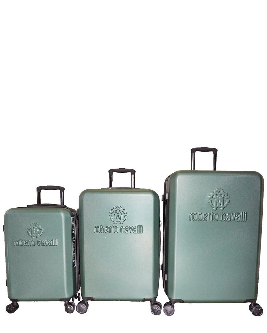 Roberto Cavalli Classic Logo 3pc Luggage Set | ModeSens