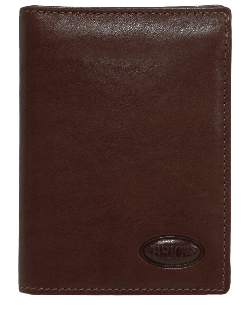 Bric's Monte Rosa Leather Wallet In Brown