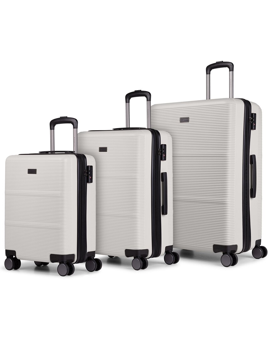 Bugatti Brussels Expandable 3pc Luggage Set