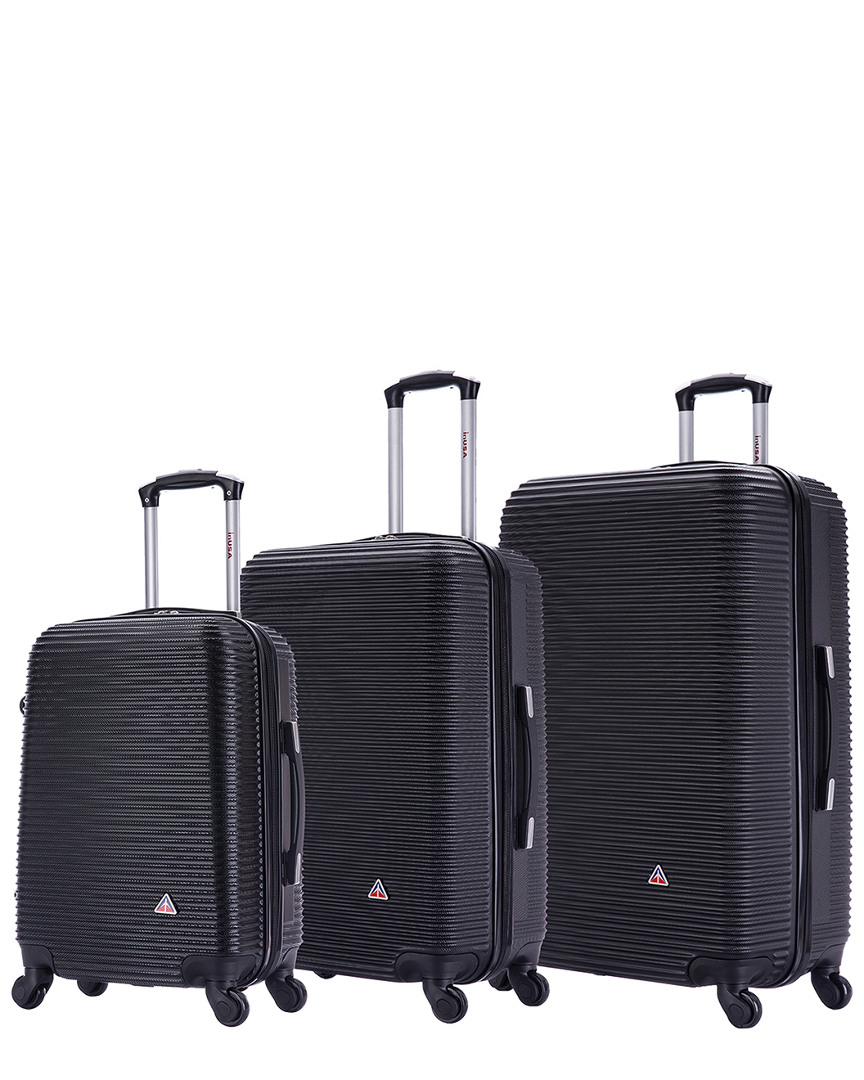 Inusa Royal Lightweight Hardside 3pc Spinner Set