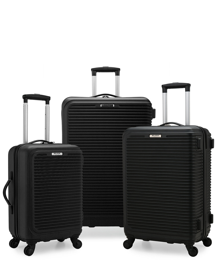 Elite Luggage Sunshine 3pc Hardside Spinner Luggage Set