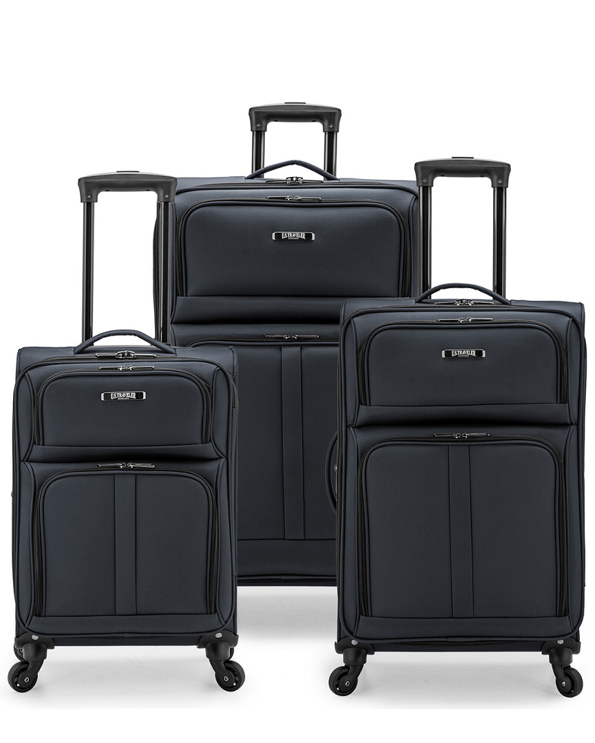 U.s. Traveler Anzio 3pc Softside Expandable Spinner Luggage Set