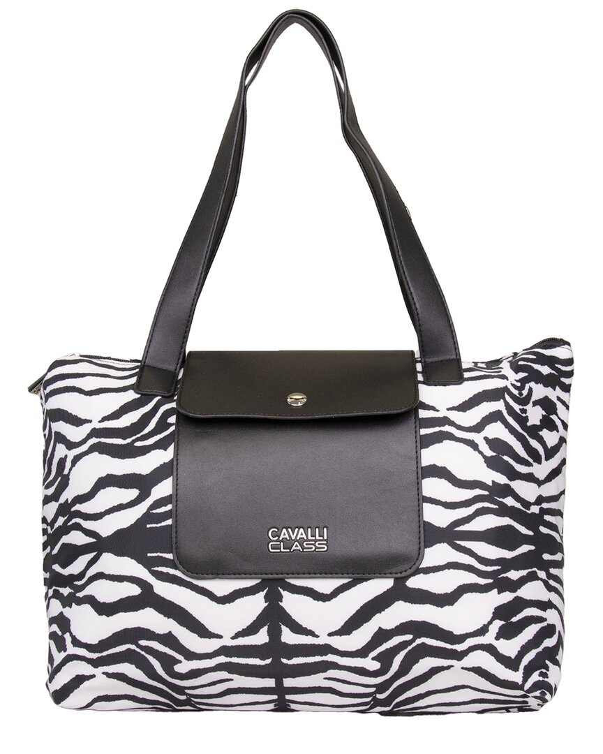 Cavalli Class Xl Tote In Black