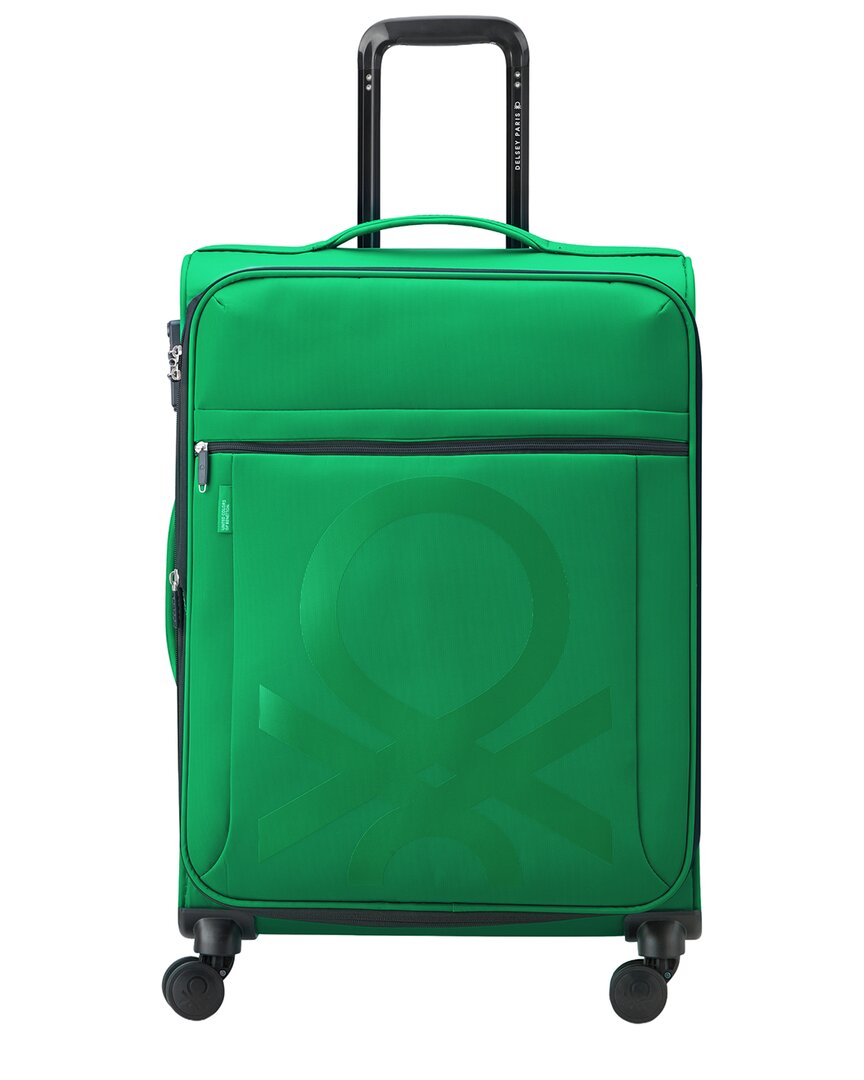 Benetton Color Block Expandable Medium Softside Luggage