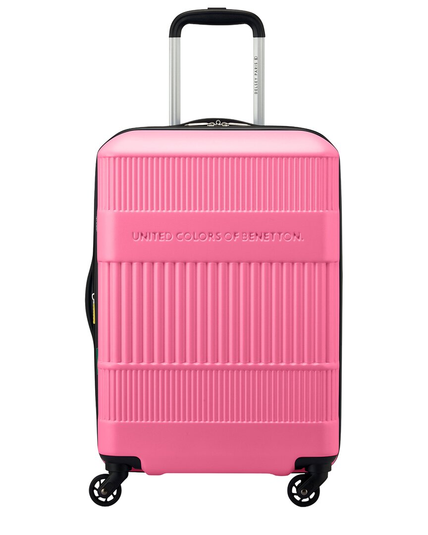 Benetton Ribbed Hard Expandable 20in Carry-on