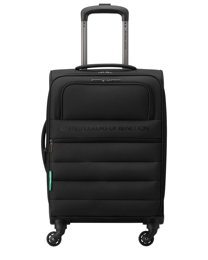 Benetton Ribbed Soft Expandable 20in Carry-on