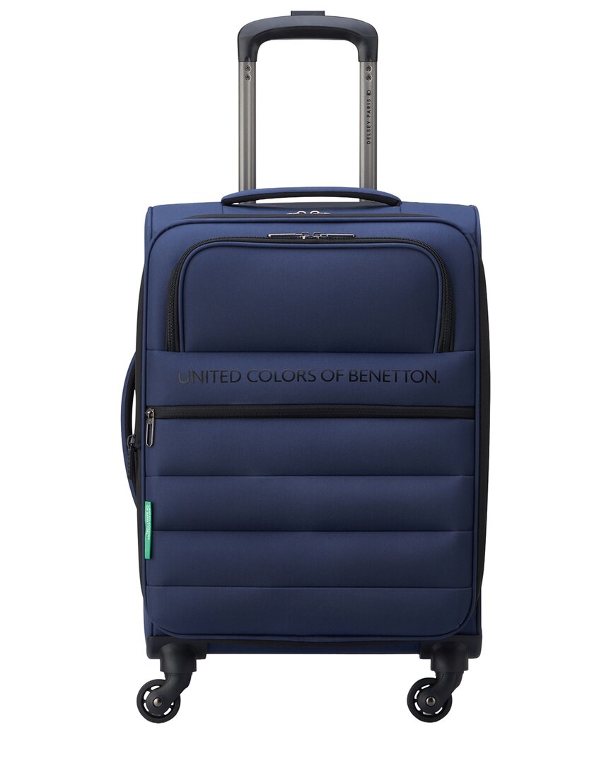Benetton Ribbed Soft Expandable 20in Carry-on
