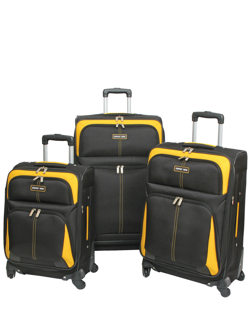 Geoffrey Beene Golden Gate Collection 3pc Luggage Set