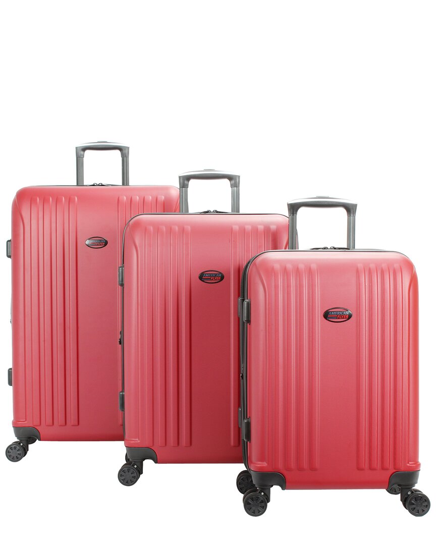 American Flyer Moraga 3pc Hardside Spinner Luggage Set